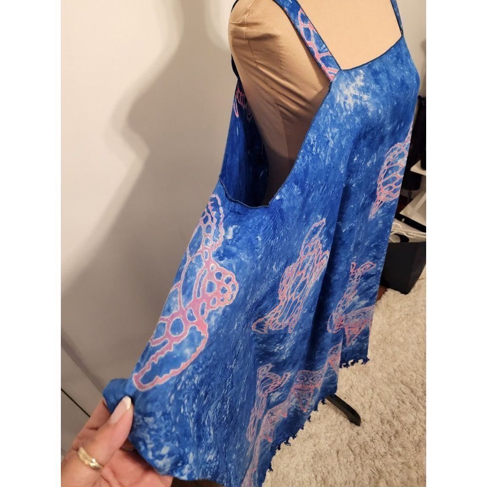 Tropical, boho Style Summer Cold Shoulder One Size, - Picture 3 of 9